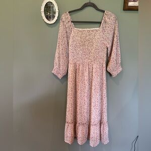 PAPERCRANE cottagecore midi dress